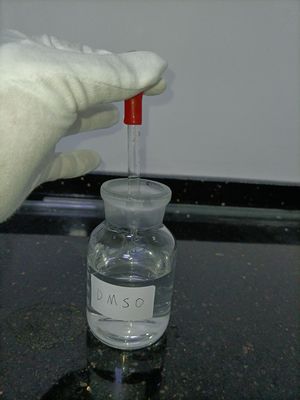 A MÁS TARDAR el sulfóxido Dimethyl CAS No de 99,9% DMSO 67-68-5 para el fertilizante agrícola